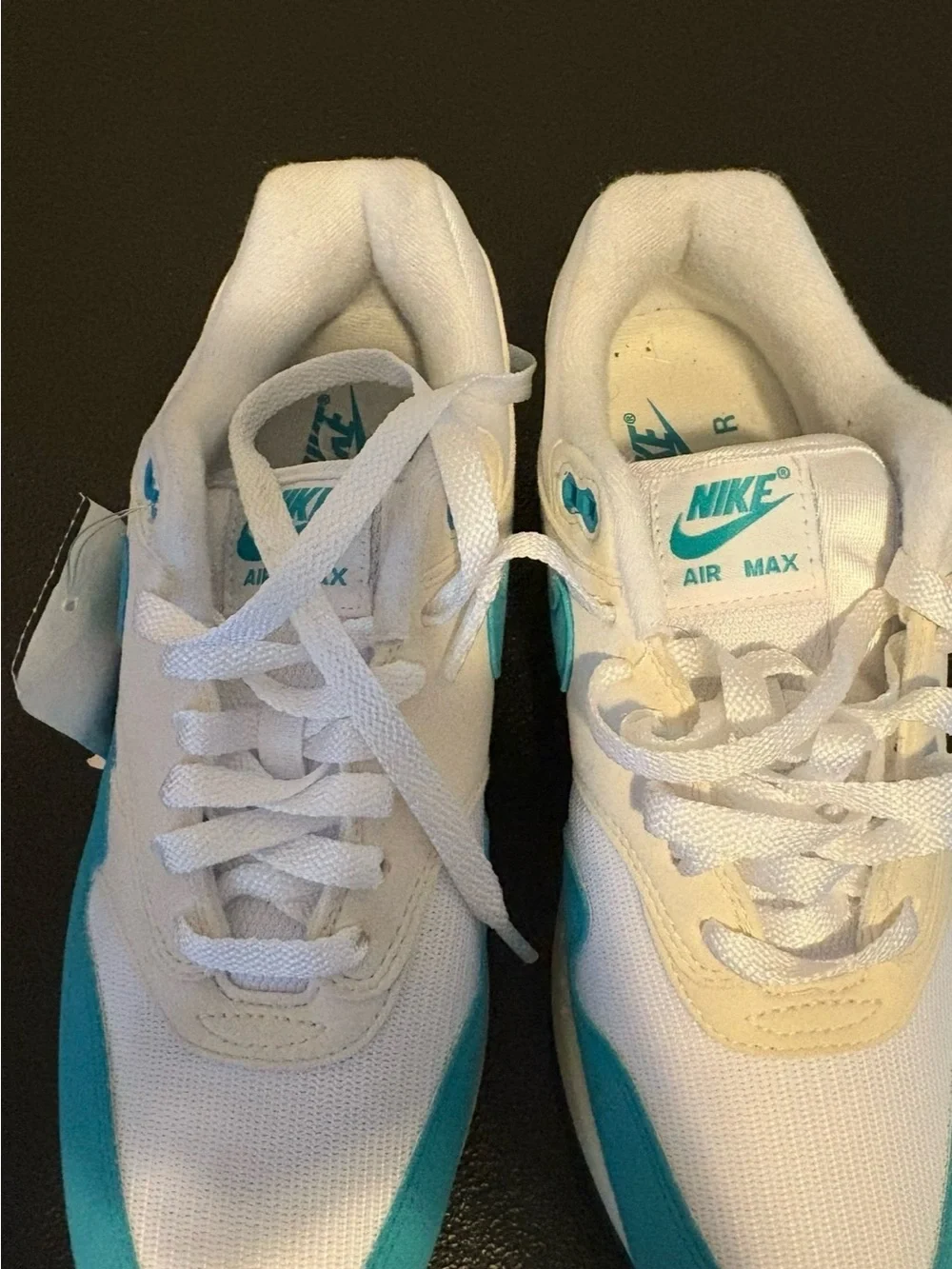 Nike Air Max 1 Aquatone Teal White Women’s 9.5 New With Tags